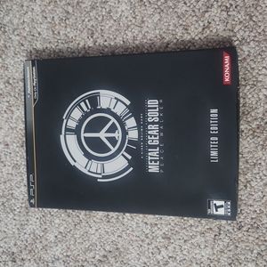 PSP Metal Gear Solid Limited Edition boxed set